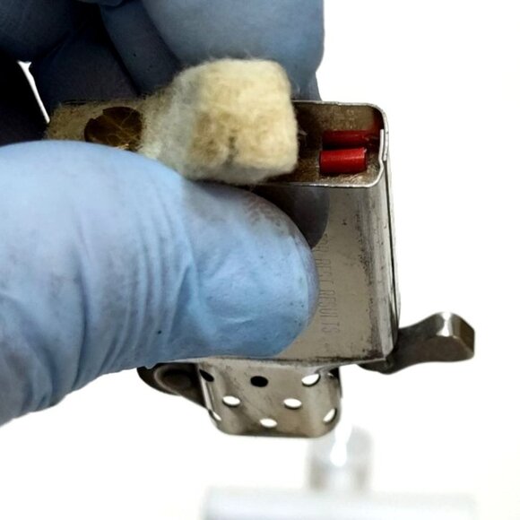 Zippo Factory Error 65th Anniversary Limited Edition Lighter 1932-1997 RARE VTG - Picture 8 of 9